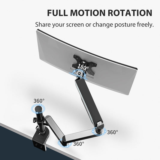 MODEL SINGLE MONITOR ARM